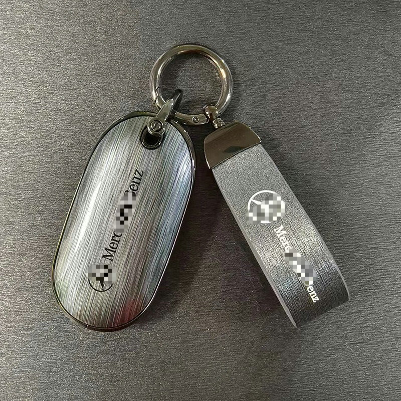 鋅合金車鑰匙殼Benz/賓士汽車鑰匙簡約高檔金屬款鑰匙套保護套