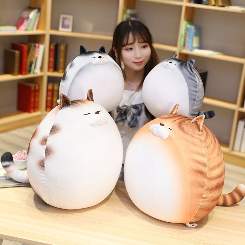 免運 絨毛玩偶 日系超軟貓咪公仔玩偶毛絨玩具女布娃娃床上睡覺大抱枕送生日禮物 快速出貨