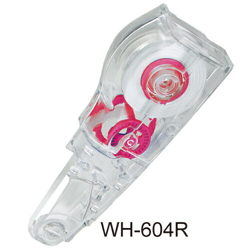 【普樂士PLUS】WH-604R(粉紅)滾輪修正內帶/替帶/補充帶 4.2mmx6M