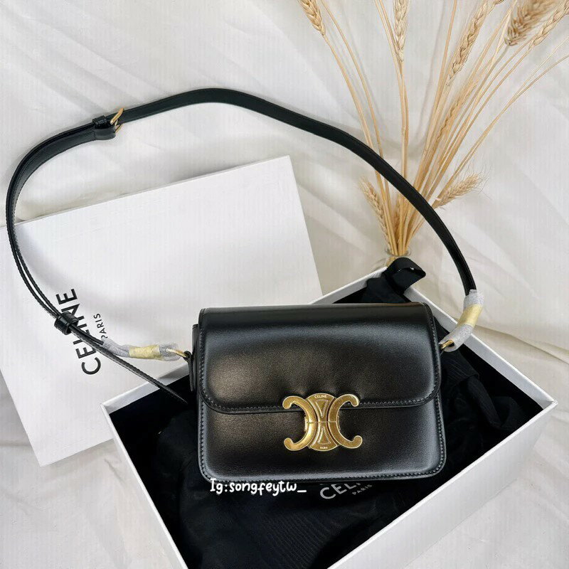 歐美代購 台灣現貨 Celine 凱旋門 郵差包 斜背包