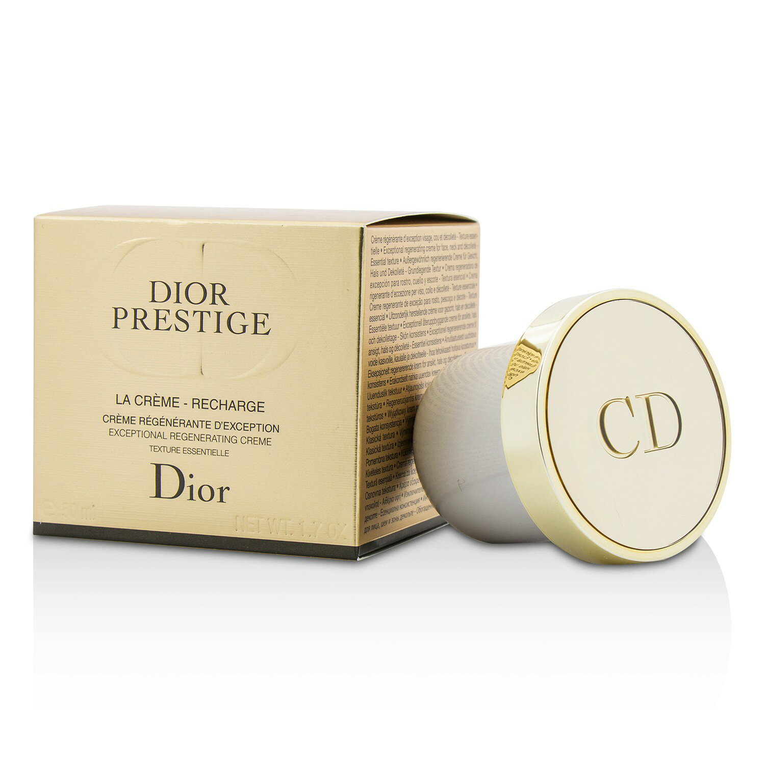 迪奧 Christian Dior - DIOR PRESTIGE精萃再生花蜜乳霜 - 奢華質地 - 填裝瓶