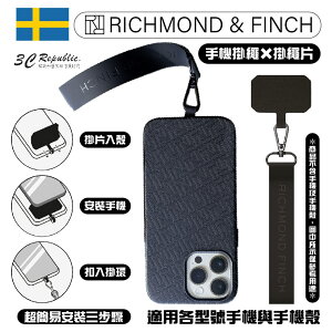 RF Richmond&Finch R&F 手機殼 手腕 掛繩 掛繩貼片iPhone 11 12 13 14【APP下單最高22%點數回饋】