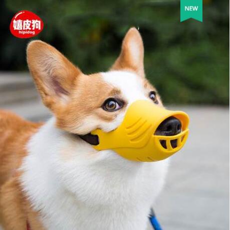 狗狗嘴套防咬防叫防亂吃狗口罩嘴罩止吠器中型犬柯基泰迪寵物嘴套 幸福驛站