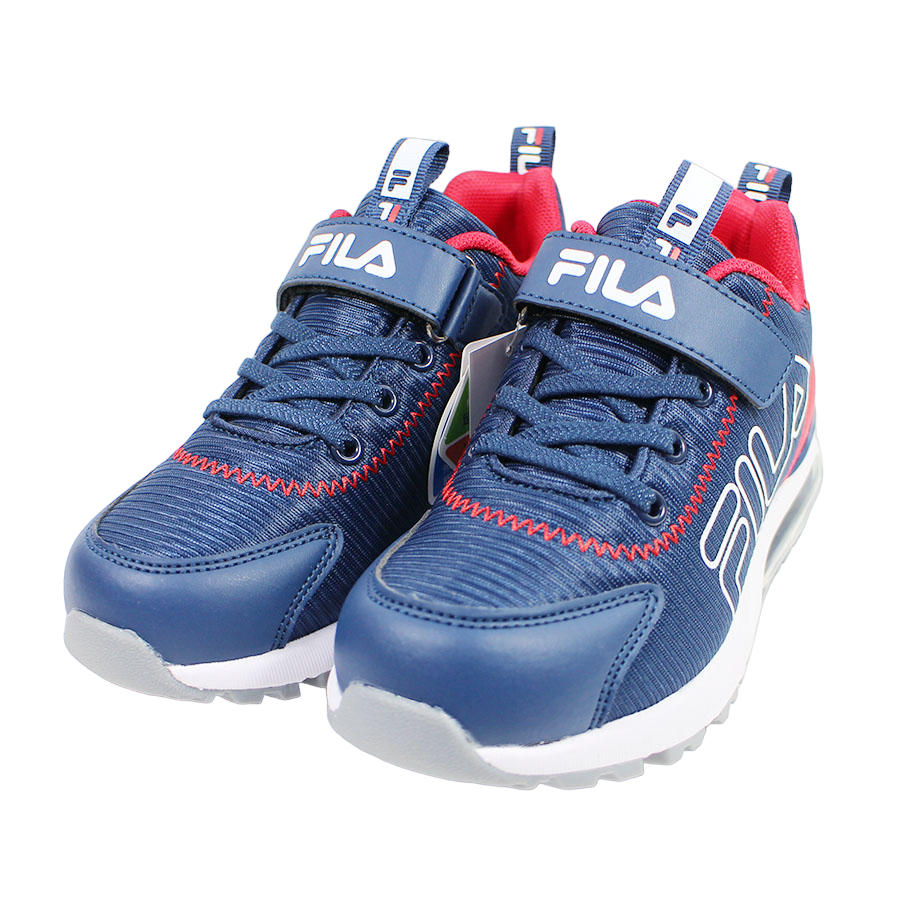 端午特價 (EZ) 新品上市 FILA 大童氣墊慢跑鞋 兒童運動鞋 3-J401Y-321【陽光樂活】