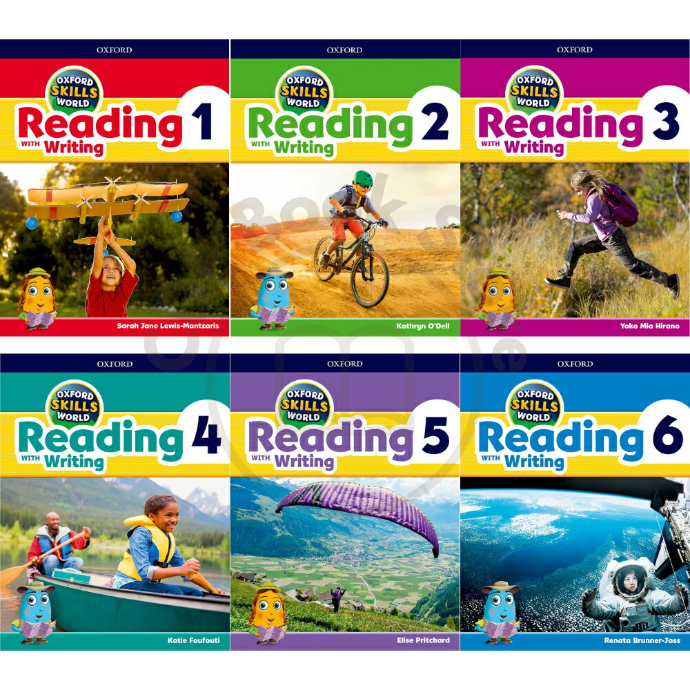 【兒童英語閱讀】Oxford Skills World: Reading with Writing /Lewis-Mantzaris華通書坊/姆斯