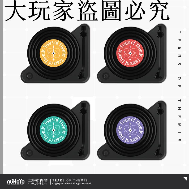 【米哈遊/未定事件簿】黑膠OST 紀念金屬徽章 miHoYo