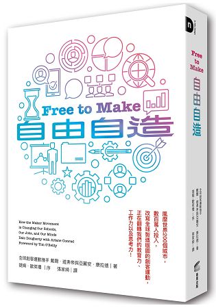 自由自造：風靡世界200個城市，數百萬人投入，改寫全球製造版圖的創客運動，正在翻轉我們的教育力、工作 | 拾書所