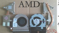 戴爾DELL Inspiron M4040 0XPWT2 散熱器 風扇 散熱片AMD獨顯銅管