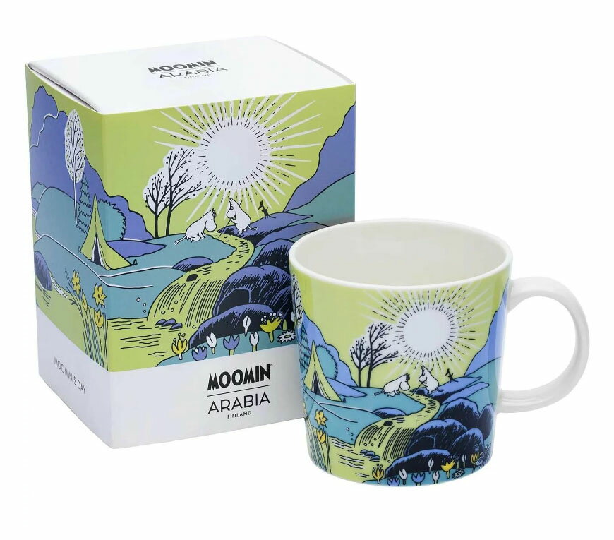 現貨 日本 MOOMIN 嚕嚕米 阿金 春天主題 馬克杯 Tove Slotte 插畫 限量版 0.3L 杯子 水杯