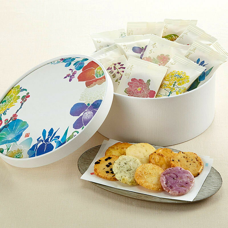銀座あけぼの 二十四節花仙貝 36入盒 新年 正月 禮盒 銀座曙光 和菓子 菓子 米果 仙貝 綜合 年賀 迎春 龍年 辰 令和6年 2024年 仙貝 禮品 禮物 伴手禮 和菓子 菓子 綜合 特產 日本必買 | 日本樂天熱銷 1