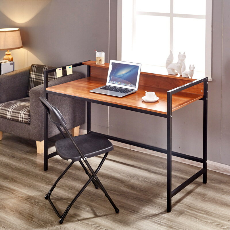 家用單人臺式電腦桌 書房寫字臺辦公桌 長方形書桌
