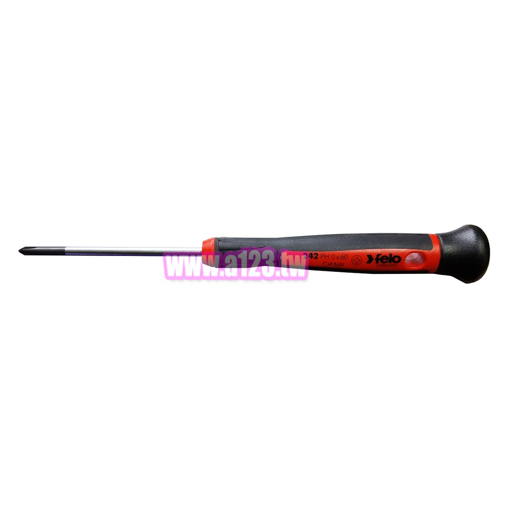 Felo 德國製 精密型 十字起子 螺絲起子 ERGONIC® 242 PH0 x 60mm