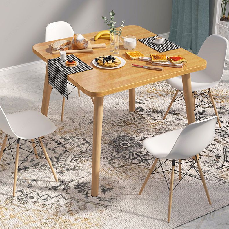 北歐餐桌現代簡約小戶型吃飯餐桌椅組合家用小桌子客廳飯桌圓桌