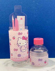 【震撼精品百貨】Hello Kitty 凱蒂貓 三麗鷗 KITTY 瓶裝筆盒*70668 震撼日式精品百貨