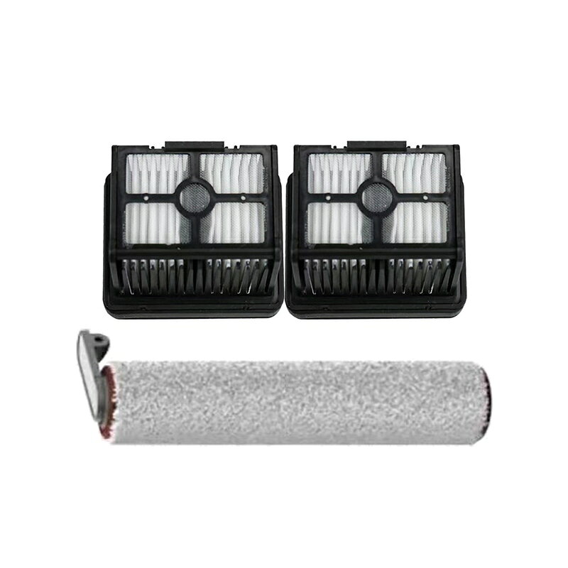 滾刷 + HEPA 過濾器相容 dreame H12 Pro H12 雙層洗滌器吸塵器備件