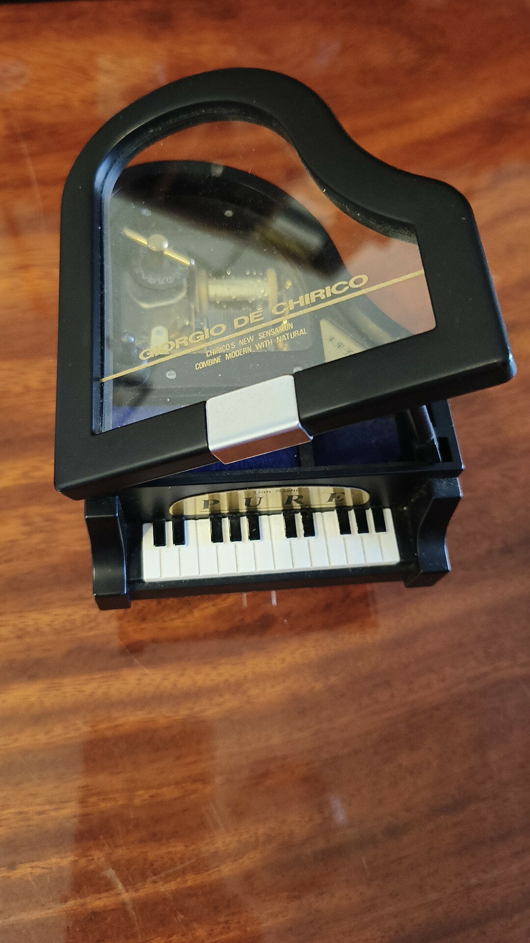 日本回流 中古鋼琴八音盒 首飾盒