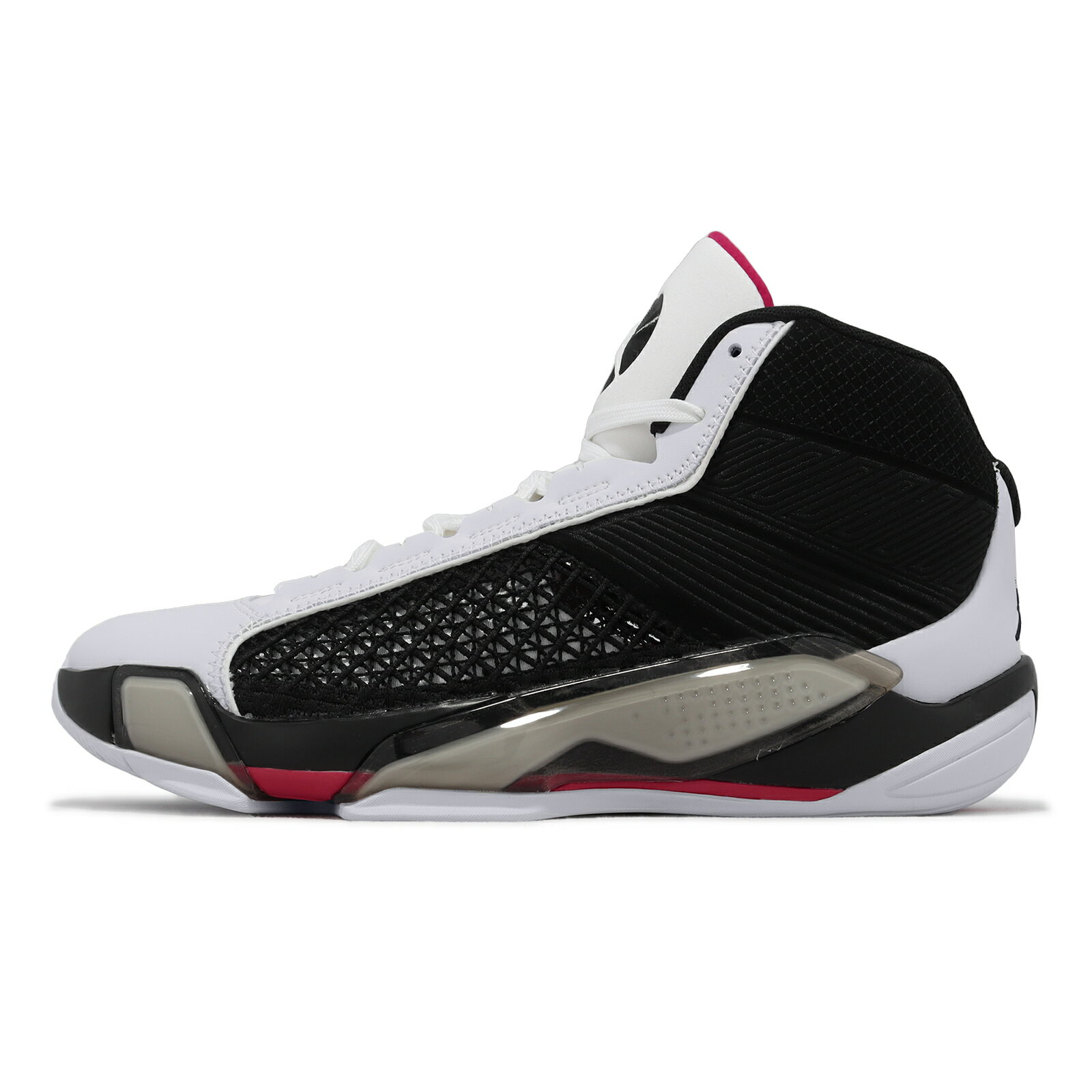 Nike 籃球鞋 Air Jordan XXXVIII PF 男鞋 白 黑 紅 支撐 運動鞋 喬丹 AJ38 DZ3355-106