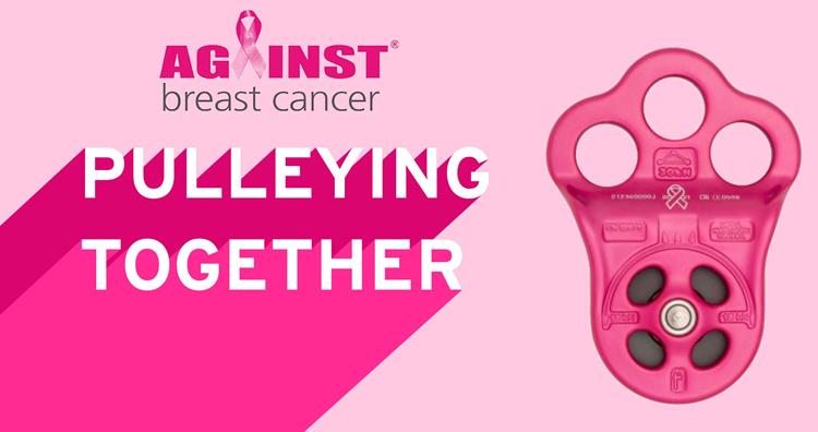 DMM 三孔分力盤滑輪 Triple Attachment Pulley Pink PUL100PK 粉紅 乳癌防治月限量色 2