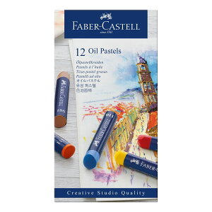 Faber-Castell創意工坊油性粉彩條 12色 *127012