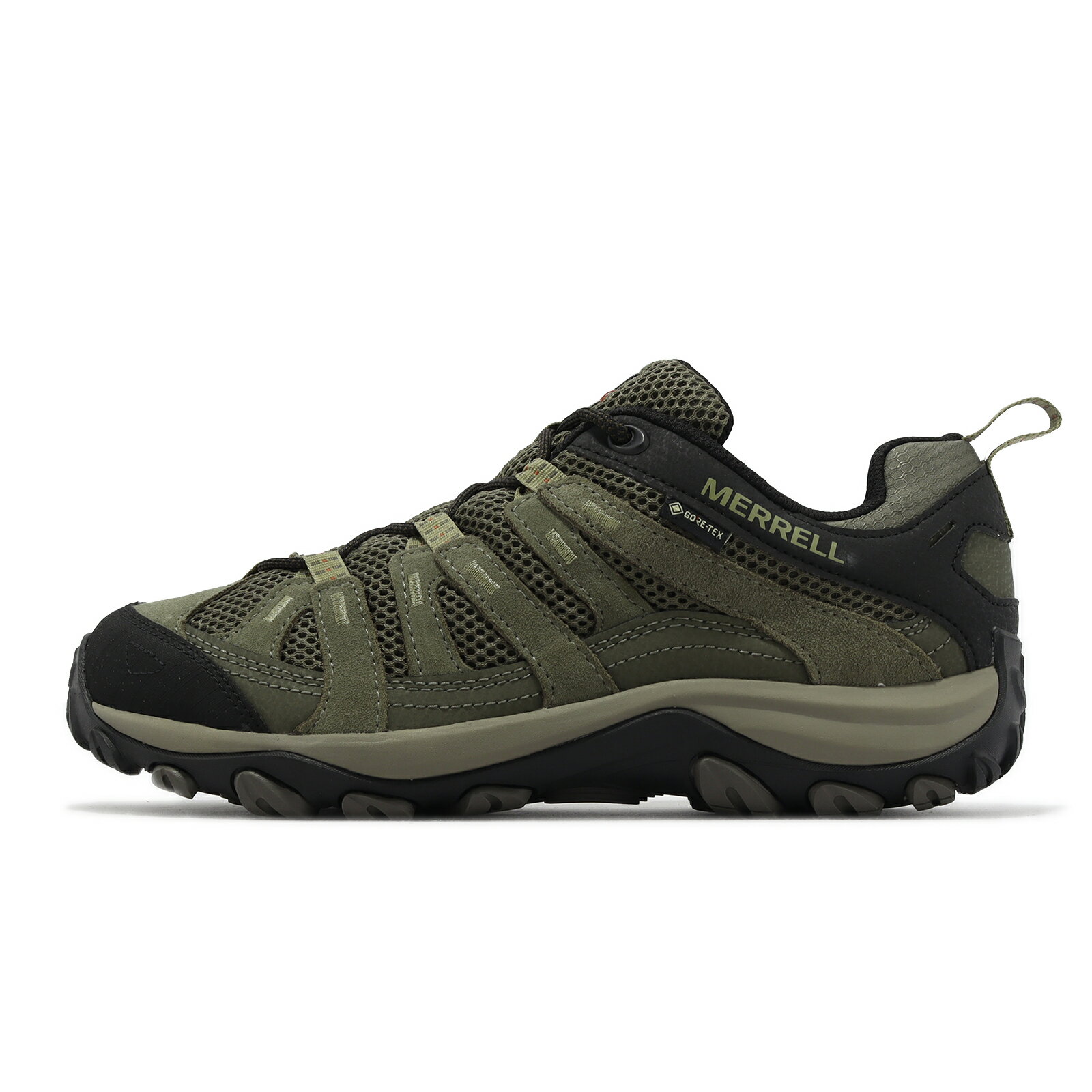 Merrell 登山鞋 Alverstone 2 GTX 男鞋 綠 黑 防水 越野 戶外 郊山 ML037321