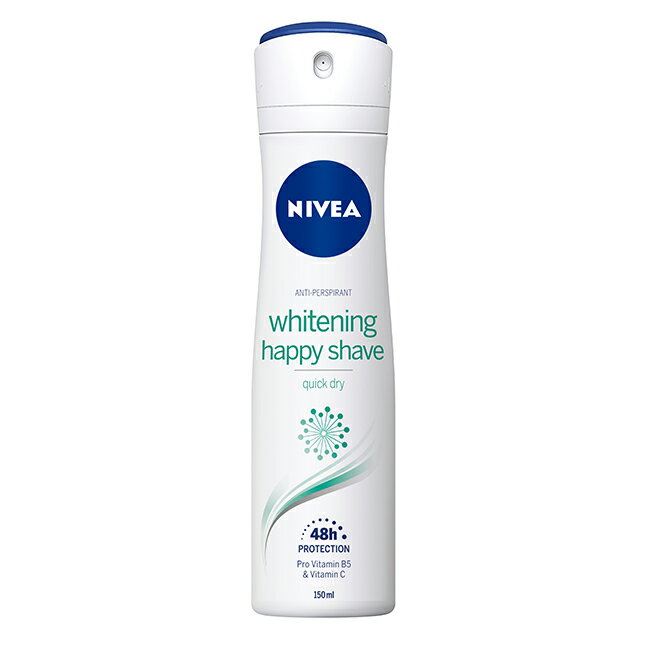 妮維雅 NIVEA 止汗爽身噴霧 修護美白系列150ml