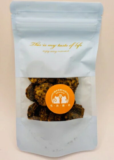 【毛孩膳坊】烘乾寵物零食-黑芝麻雞肉餅乾50g-5包入(開封即食/常溫保存/寵物零食) 4