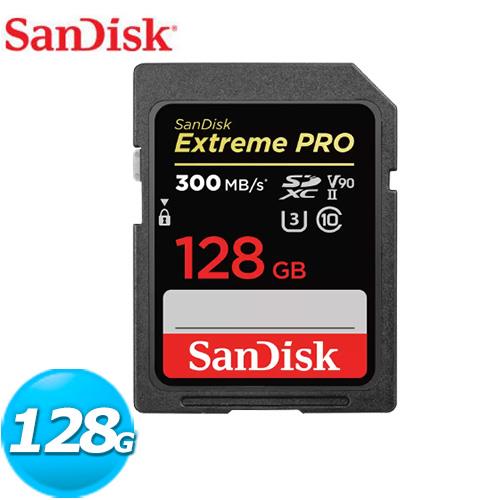 【現折$50 最高回饋3000點】SanDisk Extreme Pro SDHC UHS-II 128GB 記憶卡