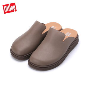 FITFLOP GEN-FF LEATHER MULES 穆勒鞋 灰褐 6212-14501 女鞋