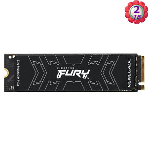 Kingston 金士頓 FURY 2TB 2T PCIE 4.0 SSD 7300MB/s SFYRD/2000G 內接固態硬碟