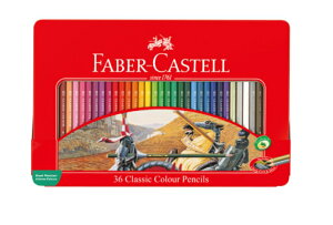 FABER-CASTELL輝柏 紅色系 油性彩色鉛筆-36色(115846)