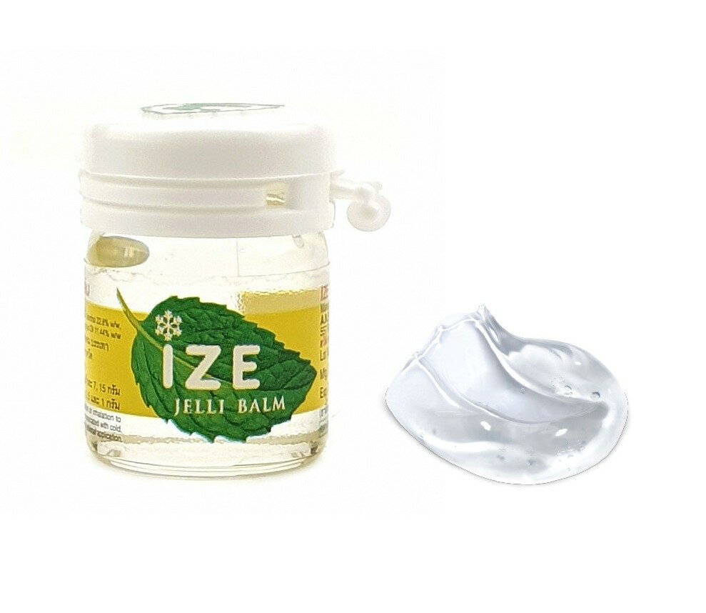 泰國正品/IZE JELLI BALM/清涼油/薄荷清涼膏/7g/台灣現貨
