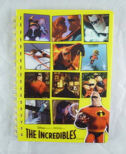 【震撼精品百貨】The Incredibles 超人特攻隊 筆記本 格子 震撼日式精品百貨