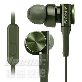 <br/><br/>  【曜德★新品】SONY MDR-XB75AP 綠 重低音入耳式 支援智慧型手機 ★免運★送收納盒★<br/><br/>