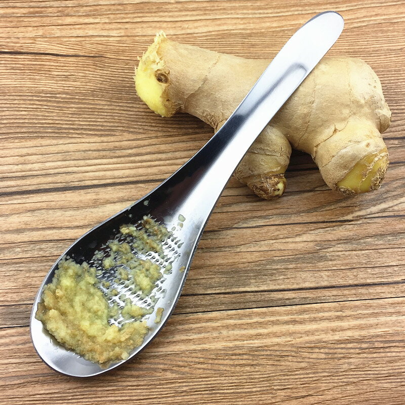 不銹鋼磨姜器家用磨薑蓉薑汁小工具手動刨打蒜泥研磨神器壓碎薑汁1入