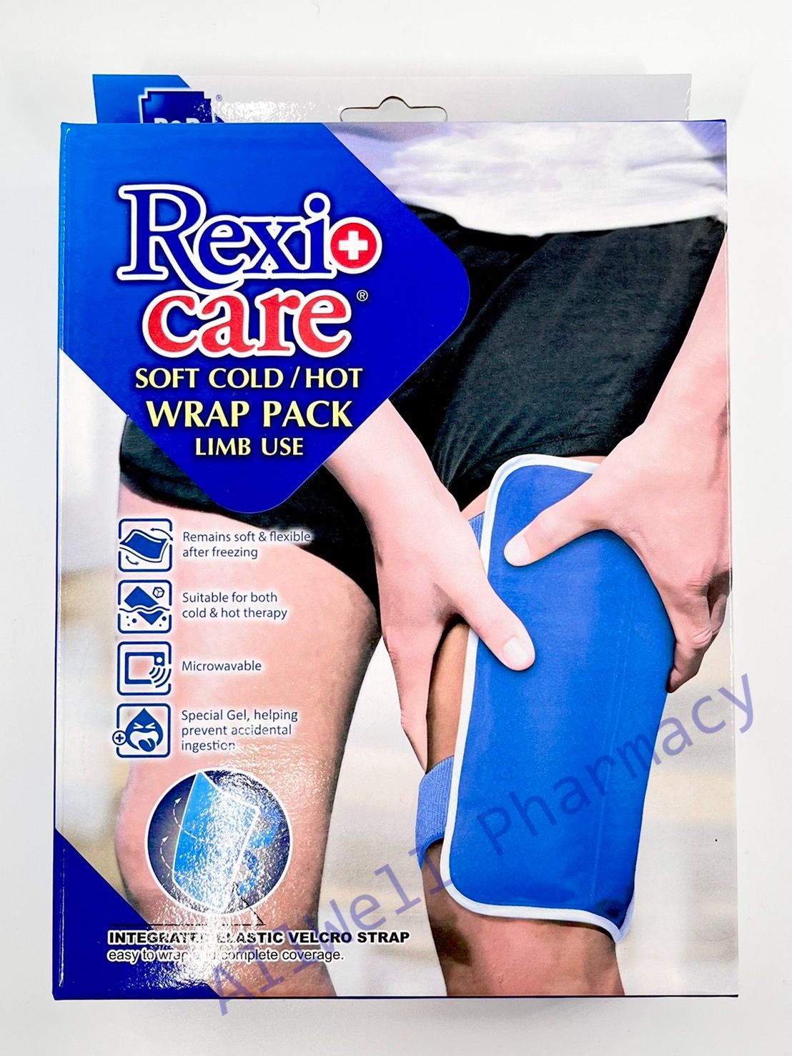 R&R瑞斯 固定型冷熱敷墊 腿部型/腰部型/膝蓋型 台灣製造 冷熱凝膠敷墊 可重複使用 可冷凍 1