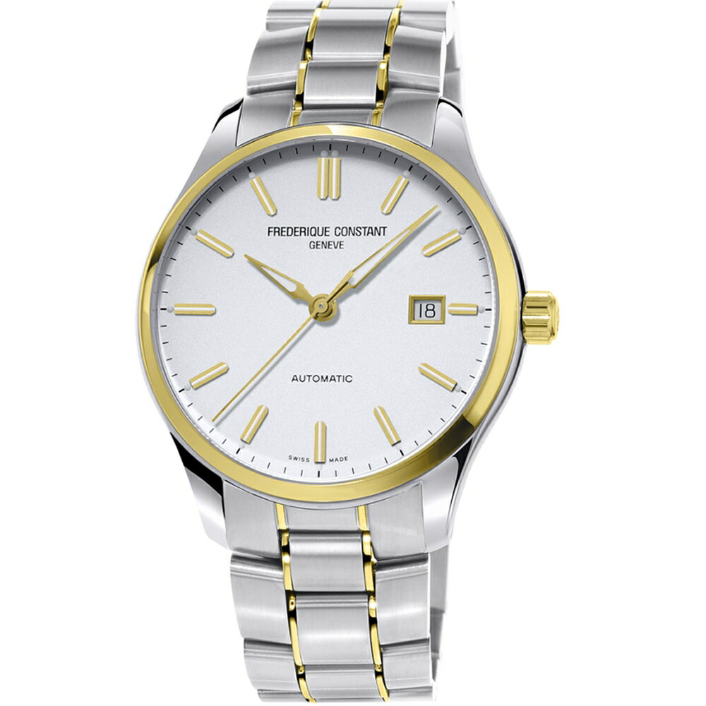 送禮首選★Frederique Constant 康斯登 Classics 系列百年典雅機械腕錶-40mm FC-303NS5B3B 附提袋【全館滿額折價★APP下單跨店最高22%點數回饋】