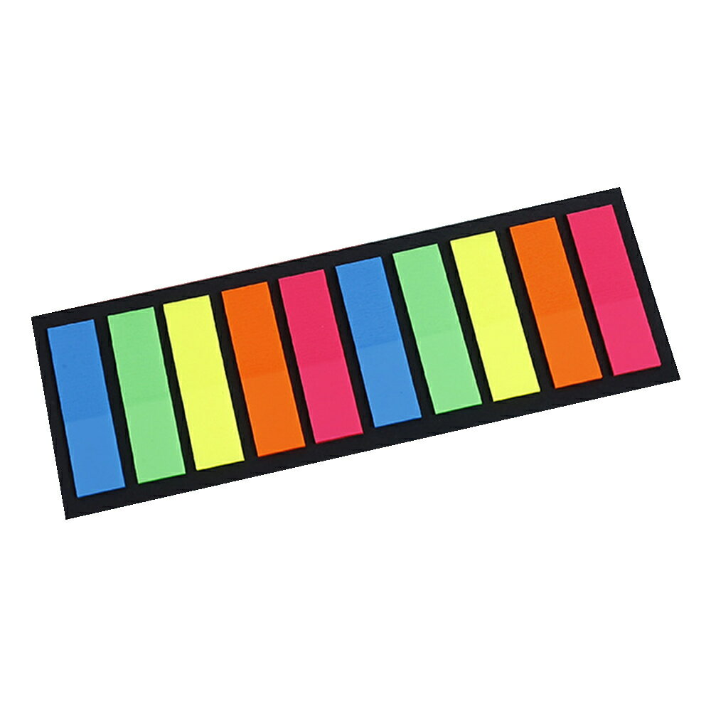 ✨台灣現貨📦 多彩透明 PET 便利貼 10色 200頁 分類標籤貼 書籤貼 N次貼 索引貼 便條紙 #丹丹悅生活 5