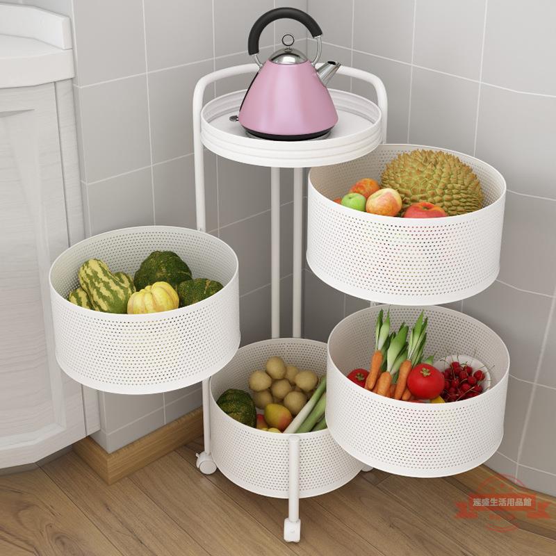 旋轉蔬菜置物架