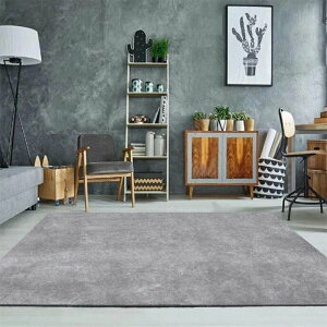 北歐簡約地毯純色客廳臥室現代沙發茶幾地墊床邊毯滿鋪家用房間