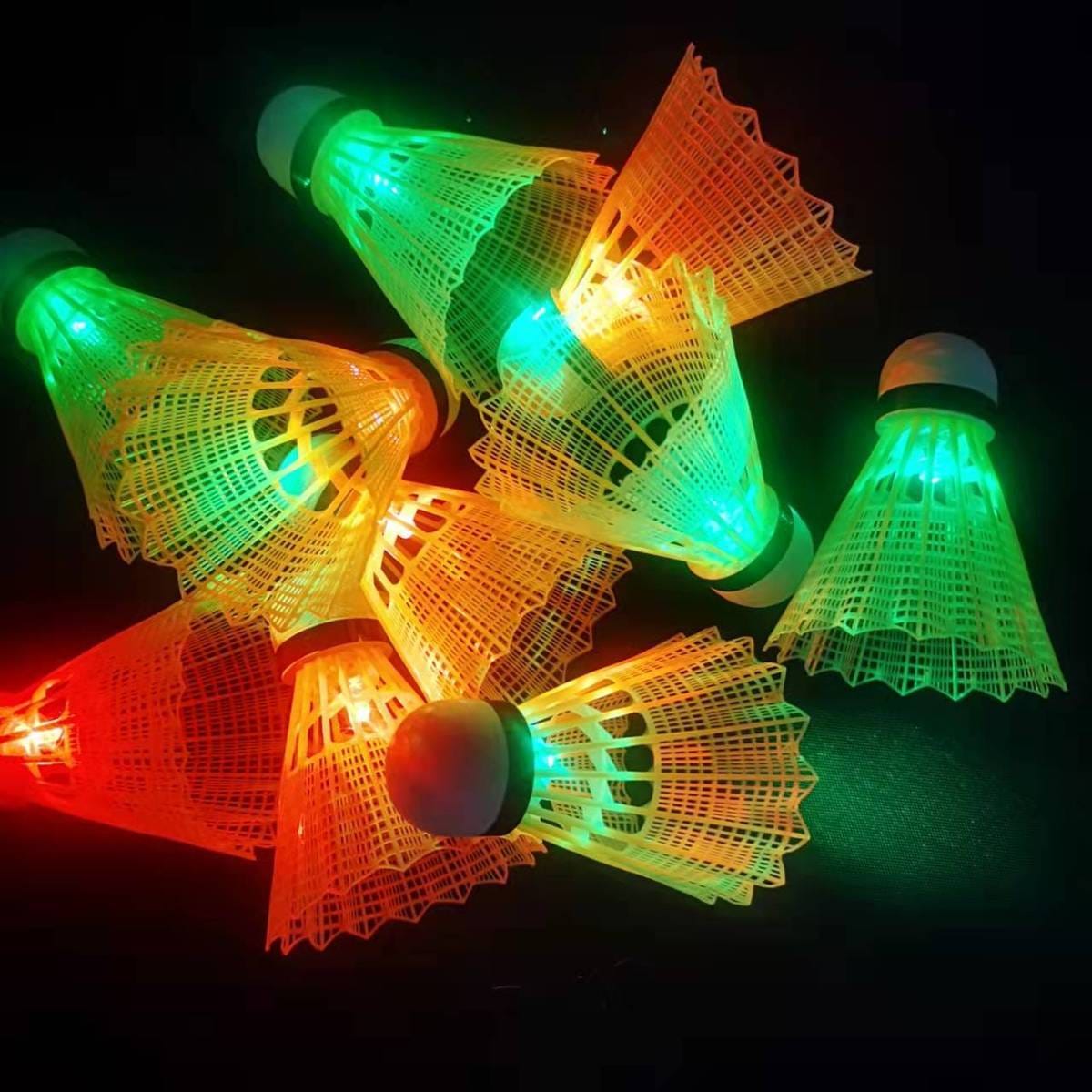 來吧！戰鬥吧  買三送一 夜晚也發光尼龍羽毛球 3