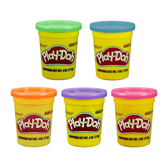 Play-Doh 培樂多黏土 單罐黏土 4oz 春季新色 五種顏色可選擇 【鯊玩具Toy Shark】