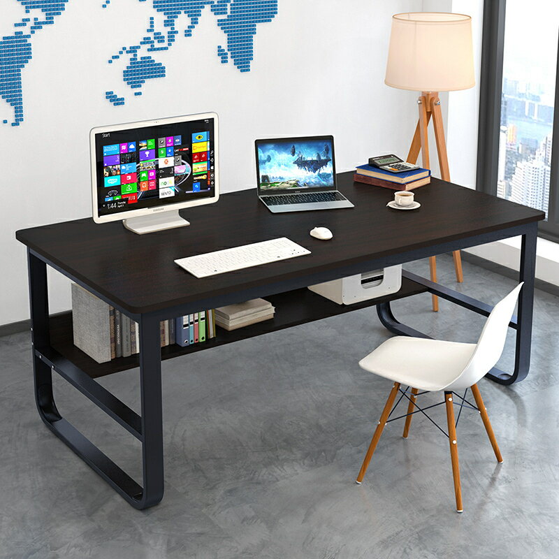 電腦桌 台式桌 書桌簡約現代家用學生寫字桌辦公桌宿舍簡易桌子臥室 降價兩天