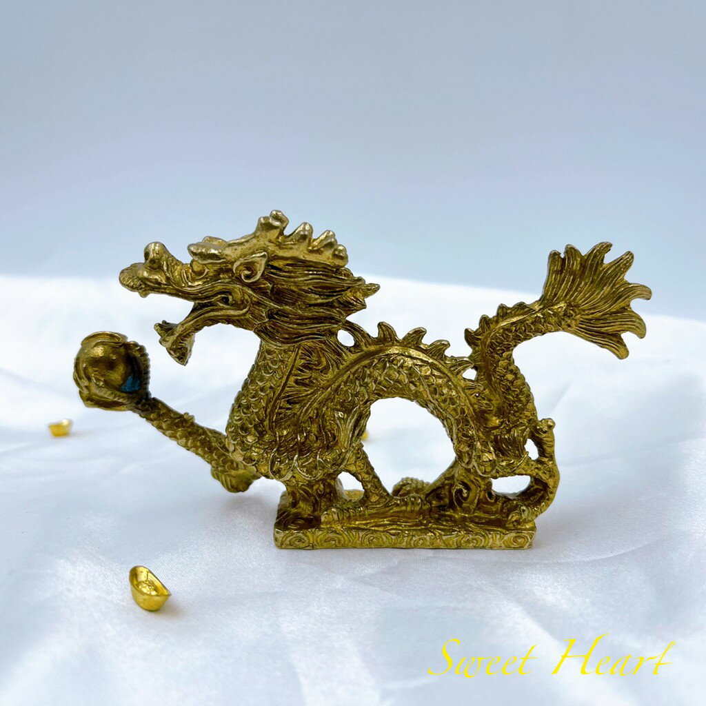 Sweet Heart 田芯開運精選 💯銅龍 龍 龍低虎高 無尾巷化煞 祥龍抱珠 擇日 化煞 風水有關係推薦(含開光) 6