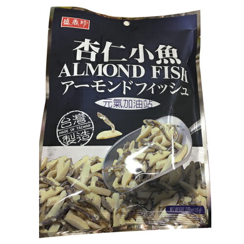 盛香珍元氣加油站-杏仁小魚110g【愛買】