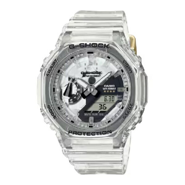 CASIO卡西歐Clear Remix系列 GMA-S2140RX-7A 40週年限量型號透明色潮流腕錶 42.9mm｜樂天全館特惠中★指定刷卡回饋10%