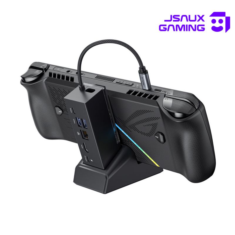 JSAUX HB0609B 六合一 擴充底座 For Stram Deck / Stram Deck OLED / ROG Ally / ROG Xbox Ally / MSI Claw 8