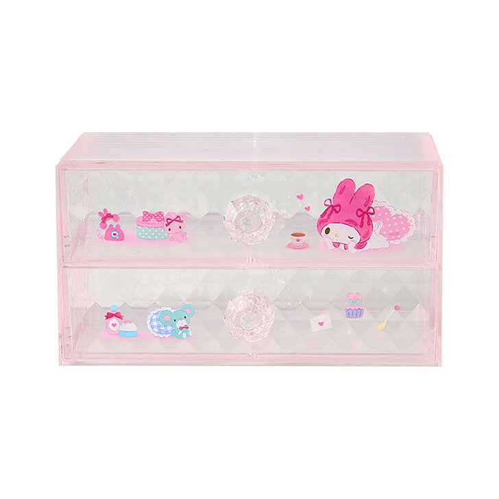 【震撼精品百貨】My Melody 美樂蒂~日本SANRIO三麗鷗 美樂蒂桌上型抽屜置物櫃*11598