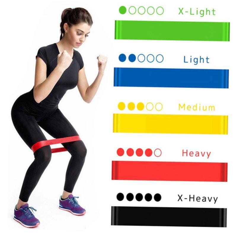 Exercise Resistance Bands Fitness Rubber Yoga Elastic Band