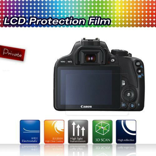 【EC數位】Kamera 螢幕保護貼 canon SX60HS 專用 高透光 靜電式 防刮 相機保護貼