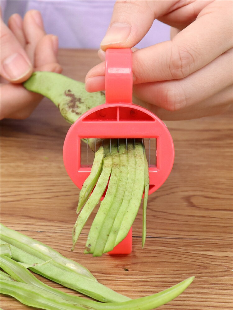 豆角切絲器家用豆角絲切刀君啟牌切絲器切絲利器廚房小工具